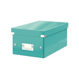 LEITZ Boîte de rangement pour DVD Click & Store, menthe