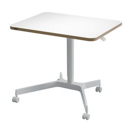 LEITZ Bureau assis-debout Ergo Compact, avec roulettes,blanc
