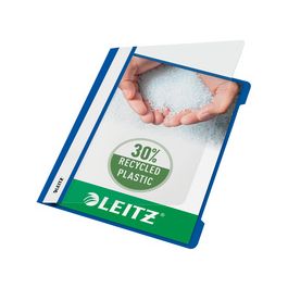 LEITZ Chemise à lamelle Standard, A5, en PP, bleu