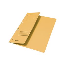 LEITZ Chemise à oeillets, carton manille, A4, jaune x50