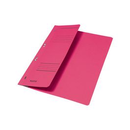 LEITZ Chemise à oeillets, carton manille, A4, rouge x50