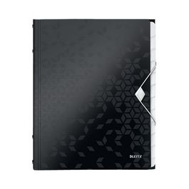 LEITZ Chemise de rangement WOW, A4, PP, bleu métallisé