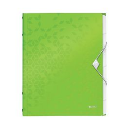 LEITZ Chemise de rangement WOW, A4, PP, vert métallisé