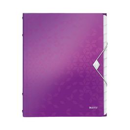 LEITZ Chemise de rangement WOW, A4, PP, violet