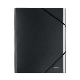 LEITZ Chemise trieur Recycle, A4, carton, noir