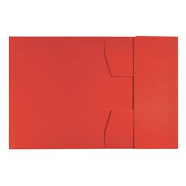 LEITZ Chemise-trieur, A4, carton de 430 g/m2, rouge