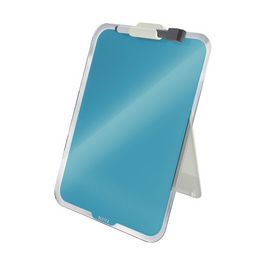 LEITZ Chevalet de bureau en verre Cosy, bleu