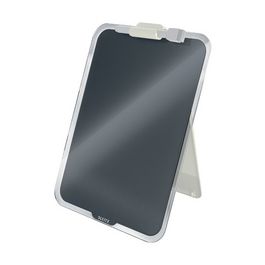 LEITZ Chevalet de bureau en verre Cosy, gris