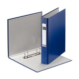 LEITZ Classeur à anneaux standard, A5, bleu, mécanisme à 2