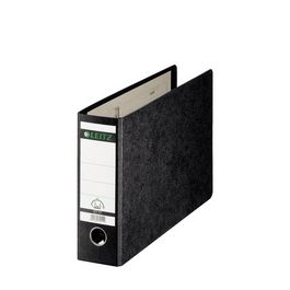 LEITZ Classeur en carton, 180 dégrés, format A5, 77 mm, noir