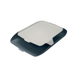 LEITZ Corbeille à courrier Cosy avec organisateur, A4, gris