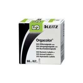 LEITZ Etiquette numérique Orgacolor "3", rouleau, bleu clair