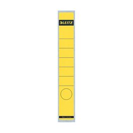LEITZ Etiquette pour dos de classeur, 39 x 285 mm, jaune