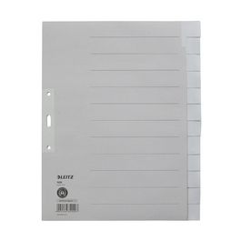 LEITZ Intercalaires en papier naturel, uni, A4 extra-large