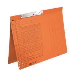 LEITZ Pendelhefter, A4, Behördenheftung, orange, 250 g/qm x50