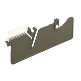 LEITZ Pendelleitkarte, für Pendelregistratur DIN A4, braun, x25