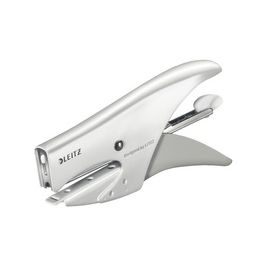 LEITZ Pince agrafeuse WOW, blanc perle