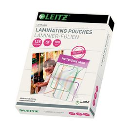 LEITZ Pochette de plastification, A3, brillant, 250 microns