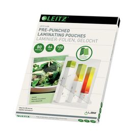 LEITZ Pochette de plastification, A4, classement, 160