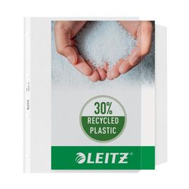 LEITZ Pochette perforée avec rabat, A4, PP, 0,12 mm