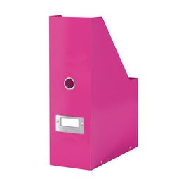 LEITZ Porte-revues Click & Store WOW, A4, carton, rose