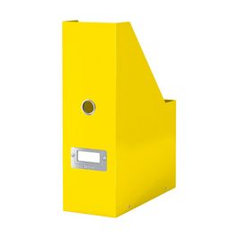 LEITZ Porte-revues Click & Store, A4, carton, jaune