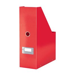 LEITZ Porte-revues Click & Store, A4, carton, rouge