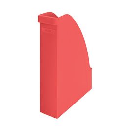 LEITZ Porte-revues Recycle, format A4, PS, rouge clair