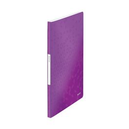 LEITZ Protège-documents WOW, A4, PP, 40 pochettes, violet