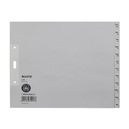 LEITZ Tauenpapier-Register, Monate, A4 Überbreite, Dez.-Jan.