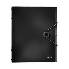 LEITZ Trieur Solid, A4, pp, 6 compartiments, noir