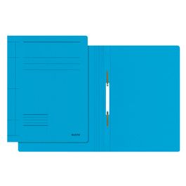 LEITZ chemise à lamelle Fresh, format A4, carton, bleu, en x25