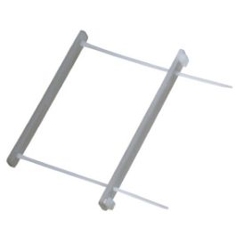 LEITZ relieur d'archives, incolore, 2 pièces, en plastique x50