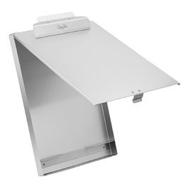 Läufer Porte-formulaire, en aluminium, avec compartiment, A4