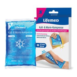 Lifemed Compresse chaud/froid, 200 x 120 mm, bleu