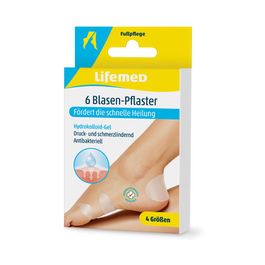 Lifemed Pansement pour ampoules, transparent, paquet de 6