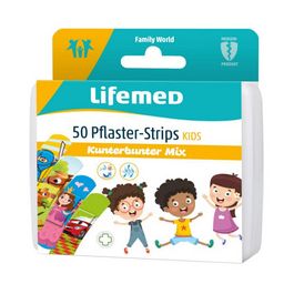 Lifemed Pansement pour enfants "Mix", boîte de 50