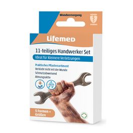 Lifemed Set de pansements "artisan", 11 pièces