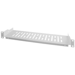 LogiLink 19" Fachboden, 1 HE, Festeinbau, (T)300 mm,schwarz