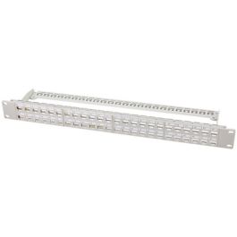 LogiLink 19" Keystone Patch Panel, 48 Port, geschirmt