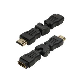 LogiLink Adaptateur HDMI femelle - HDMI mâle, inclinable