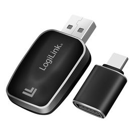 LogiLink Adaptateur auto BT 5.0, compatible bluethooth, noir