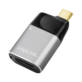 LogiLink Adaptateur graphique, USB-C - HDMI/USB-C