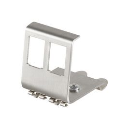 LogiLink Adaptateur rail DIN pour 2 modules Keystone, métal