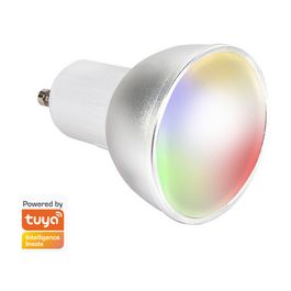 LogiLink Ampoule LED WiFi Smart, compatible Tuya, blanc