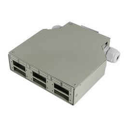 LogiLink Boîte d'épissure pour rails DIN FO pour couplage LC