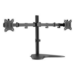 LogiLink Bras support double, socle, longueur du bras 390 mm