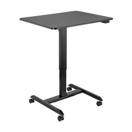 LogiLink Bureau d'ordinateur réglable, électrique, noir