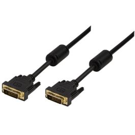 LogiLink Câble DVI-D 24+1, Dual Link, noir, 2,0 m