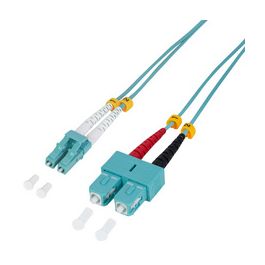 LogiLink Câble Patch à fibre optique, LC Duplex - SC Duplex